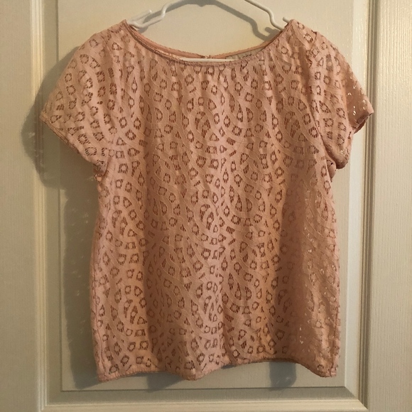 Ann Taylor Tops - Peach Blouse - Ann Taylor Loft Ann Taylor Tops - Peach Blouse - Ann Taylor Loft